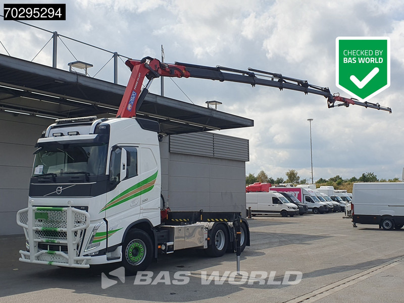 Volvo FH 500 FH 6X4 Full-Air Liftachse HMF 2820K-RCS Crane+JIB Remote Control I-ParkCool VDS LED Kran - Flakbil, Kranbil: bild 1 Volvo FH 500 FH 6X4 Full-Air Liftachse HMF 2820K-RCS Crane+JIB Remote Control I-ParkCool VDS LED Kran - Flakbil, Kranbil: bild 1