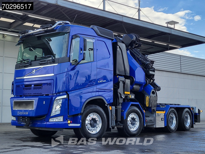 Volvo FH 540 FH 8X4 Palfinger PK165.002 TEC G Fly-Jib Winch Big-Axle VEB+ Euro 6 - Flakbil, Kranbil: bild 5 Volvo FH 540 FH 8X4 Palfinger PK165.002 TEC G Fly-Jib Winch Big-Axle VEB+ Euro 6 - Flakbil, Kranbil: bild 5