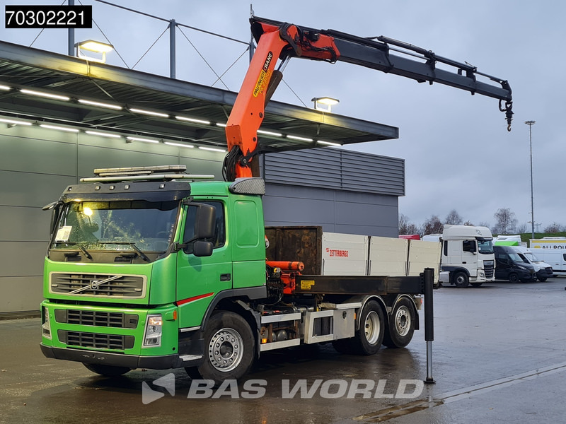 Volvo FM 340 FM 6X2 Palfinger PK23002 Crane 10m3 3-way tipper Lift+steering axle Euro 5 - Tippbil lastbil, Kranbil: bild 1 Volvo FM 340 FM 6X2 Palfinger PK23002 Crane 10m3 3-way tipper Lift+steering axle Euro 5 - Tippbil lastbil, Kranbil: bild 1