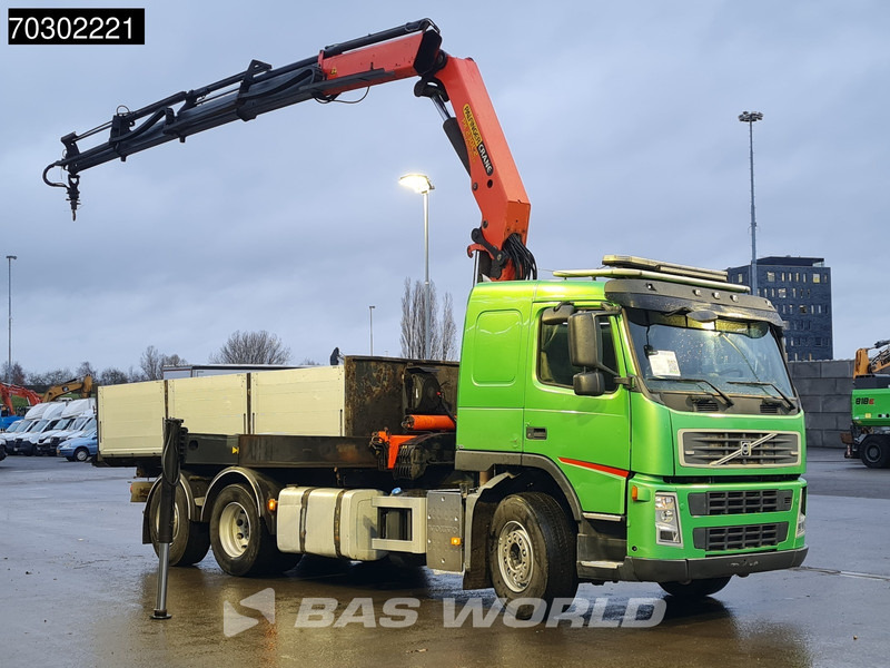 Volvo FM 340 FM 6X2 Palfinger PK23002 Crane 10m3 3-way tipper Lift+steering axle Euro 5 - Tippbil lastbil, Kranbil: bild 3 Volvo FM 340 FM 6X2 Palfinger PK23002 Crane 10m3 3-way tipper Lift+steering axle Euro 5 - Tippbil lastbil, Kranbil: bild 3