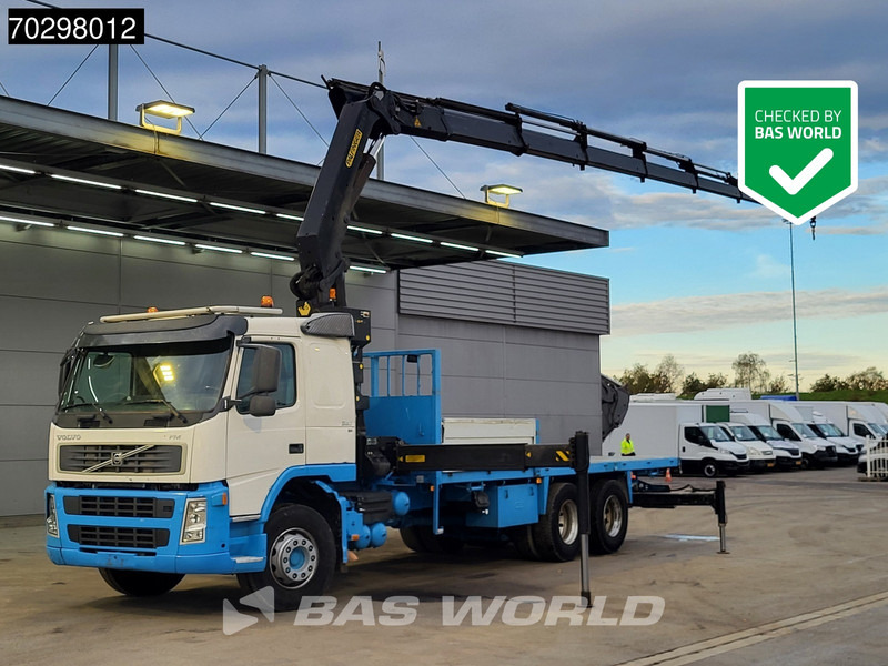 Volvo FM 360 FM 6X2 Palfinger PK29002 Kran crane Manual Sleepercab Airco Euro 4 - Flakbil, Kranbil: bild 1 Volvo FM 360 FM 6X2 Palfinger PK29002 Kran crane Manual Sleepercab Airco Euro 4 - Flakbil, Kranbil: bild 1