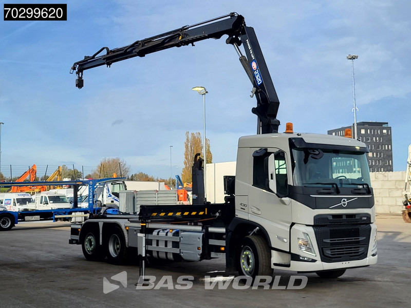 Volvo FM 430 FM 6X2 HMF 2320K-RCS Kran Crane + VDL S-21-6200 Lift + Steering Axle - Lastväxlare lastbil, Kranbil: bild 3 Volvo FM 430 FM 6X2 HMF 2320K-RCS Kran Crane + VDL S-21-6200 Lift + Steering Axle - Lastväxlare lastbil, Kranbil: bild 3