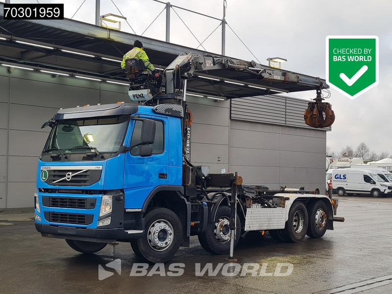 Volvo FM 460 8X2 Penz 12ZR7,70 Crane + AJK HS20N Automatic VEB+ Euro 5 - Lastväxlare lastbil, Kranbil: bild 1 Volvo FM 460 8X2 Penz 12ZR7,70 Crane + AJK HS20N Automatic VEB+ Euro 5 - Lastväxlare lastbil, Kranbil: bild 1