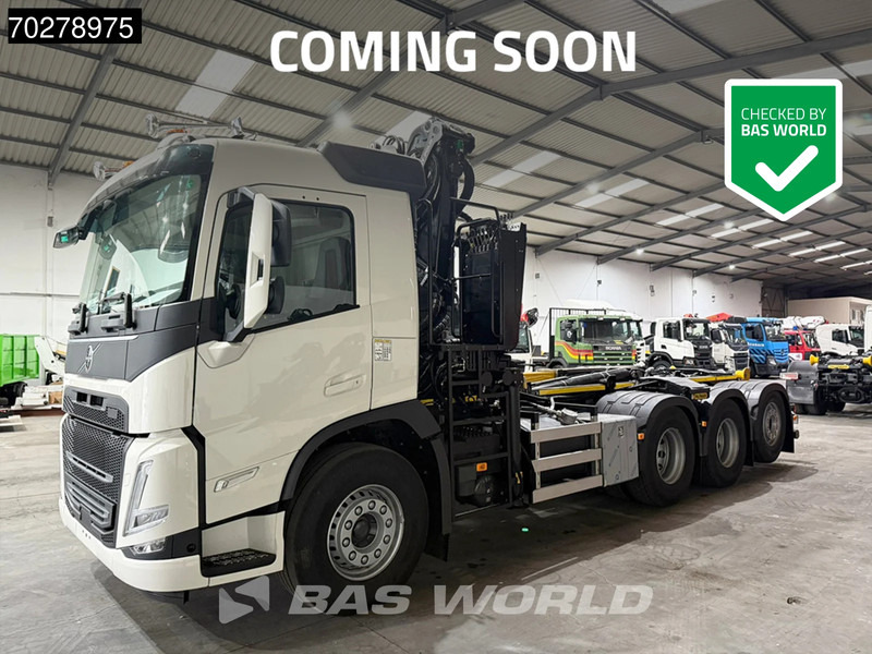 Volvo FM 460 8X4 NEW! Palfinger Q200Z95TR HPLS Crane + HT 24 TEC Hooklift ACC LED - Lastväxlare lastbil, Kranbil: bild 1 Volvo FM 460 8X4 NEW! Palfinger Q200Z95TR HPLS Crane + HT 24 TEC Hooklift ACC LED - Lastväxlare lastbil, Kranbil: bild 1