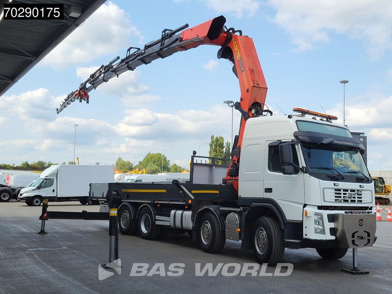 Volvo FM 480 8X2 Palfinger PK85002 Crane+Jib Lifting-Axle Big-Axle Automatic Euro 4 - Flakbil, Kranbil: bild 3 Volvo FM 480 8X2 Palfinger PK85002 Crane+Jib Lifting-Axle Big-Axle Automatic Euro 4 - Flakbil, Kranbil: bild 3