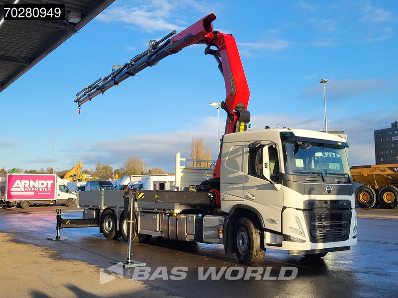 Volvo FM 500 6X2 NEW! Palfinger PK41002 EH-E Kran Crane Lift-steering Axle Euro 6 - Flakbil, Kranbil: bild 3 Volvo FM 500 6X2 NEW! Palfinger PK41002 EH-E Kran Crane Lift-steering Axle Euro 6 - Flakbil, Kranbil: bild 3