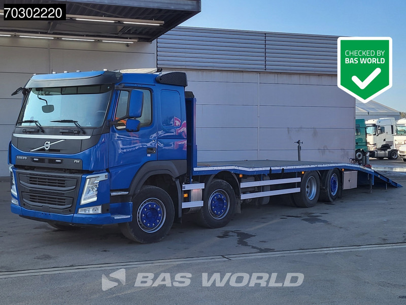 Volvo FM 500 FM 8X2 Machine transporter Winch Lift-Axle Automatic Euro 6 - Biltransportbil lastbil: bild 1 Volvo FM 500 FM 8X2 Machine transporter Winch Lift-Axle Automatic Euro 6 - Biltransportbil lastbil: bild 1