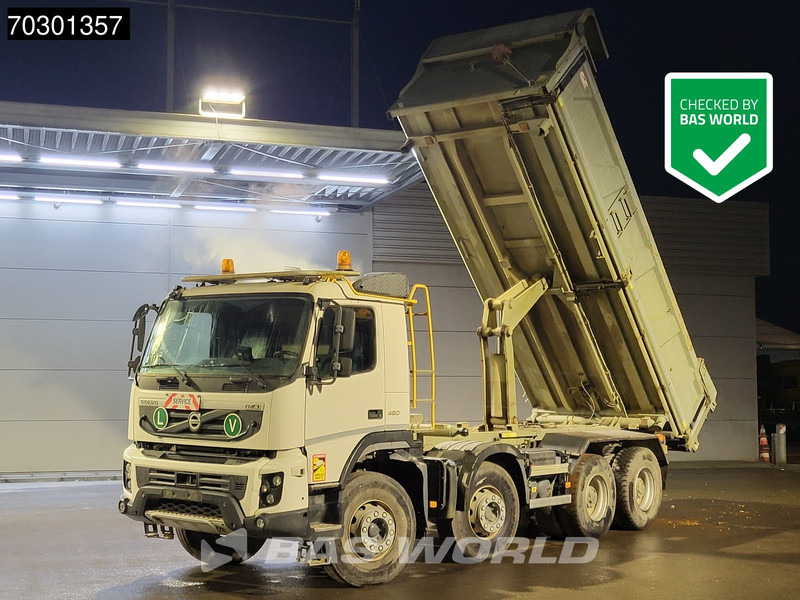 Volvo FMX 450 8X4 15m3 2-way tipper steel suspension Big-Axle Euro 6 - Tippbil lastbil: bild 1 Volvo FMX 450 8X4 15m3 2-way tipper steel suspension Big-Axle Euro 6 - Tippbil lastbil: bild 1
