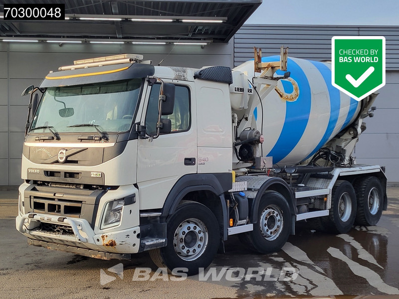 Volvo FMX 540 FMX 8X4 9m3 Liebherr HTM 904 EL Mixer Big-Axle Automatic Euro 6 - Betongbil: bild 1 Volvo FMX 540 FMX 8X4 9m3 Liebherr HTM 904 EL Mixer Big-Axle Automatic Euro 6 - Betongbil: bild 1