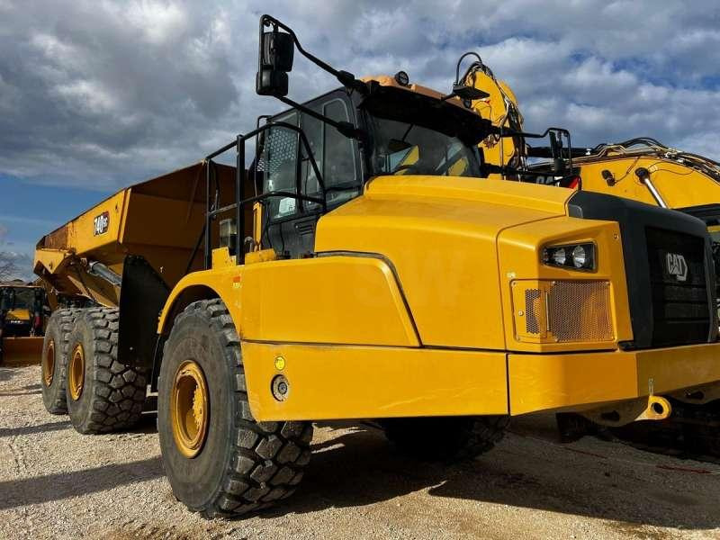 Caterpillar 740GC - Ramstyrd dumper: bild 1 Caterpillar 740GC - Ramstyrd dumper: bild 1