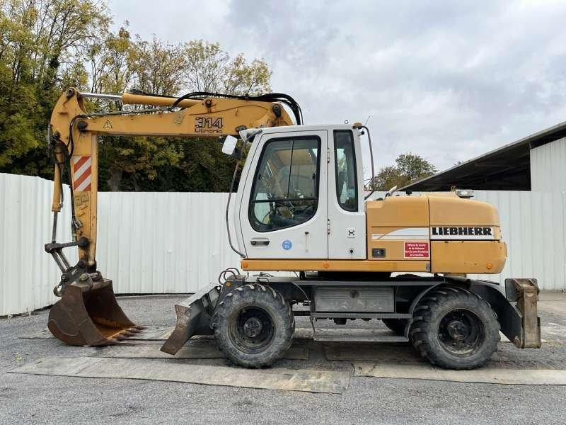 Liebherr Pelle sur Pneus A314 LITRONIC - Grävmaskin på däck: bild 3 Liebherr Pelle sur Pneus A314 LITRONIC - Grävmaskin på däck: bild 3