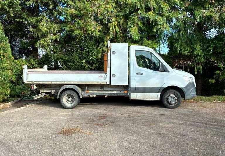 Mercedes Sprinter - Tippbil lastbil: bild 1 Mercedes Sprinter - Tippbil lastbil: bild 1
