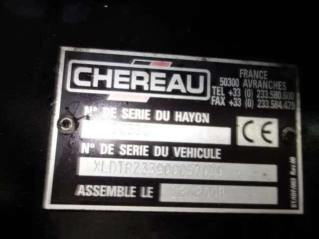 Kyl/ Frys semitrailer Chereau 3 AXEL,2 ASSENGESTUURD,1 LIFTAS,APK GEKEURD: bild 20 Kyl/ Frys semitrailer Chereau 3 AXEL,2 ASSENGESTUURD,1 LIFTAS,APK GEKEURD: bild 20