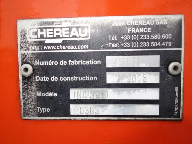 Kyl/ Frys semitrailer Chereau 3 AXEL,2 ASSENGESTUURD,1 LIFTAS,APK GEKEURD: bild 13 Kyl/ Frys semitrailer Chereau 3 AXEL,2 ASSENGESTUURD,1 LIFTAS,APK GEKEURD: bild 13