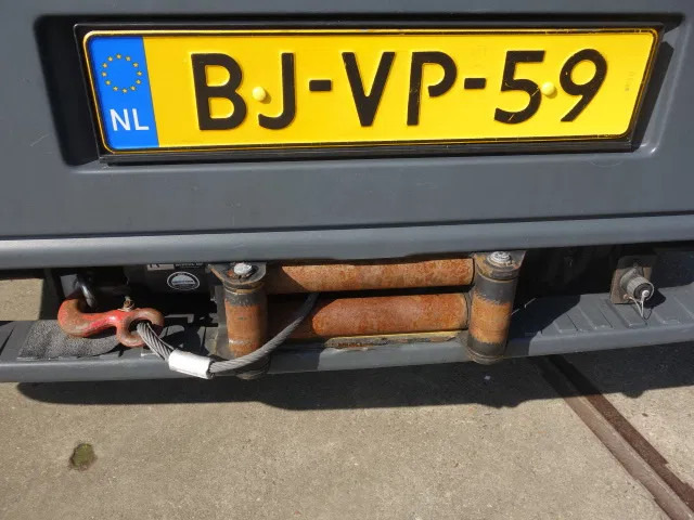 Släck/ Räddningsvagn MAN 15 224-with winch 2500liter tank manual gearbox ,ziegler pomp: bild 16