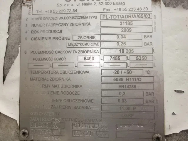 Scania R380 6X2 19200 LITER TANK,MANUAL GEARBOX - Tankbil: bild 5 Scania R380 6X2 19200 LITER TANK,MANUAL GEARBOX - Tankbil: bild 5