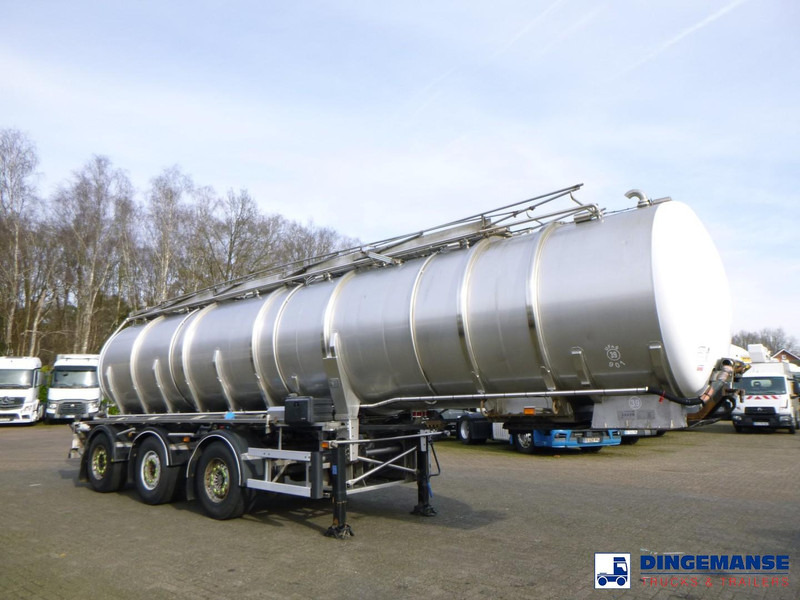 Burg Food tank inox 30.3 m3 / 3 comp - Tanktrailer: bild 2 Burg Food tank inox 30.3 m3 / 3 comp - Tanktrailer: bild 2
