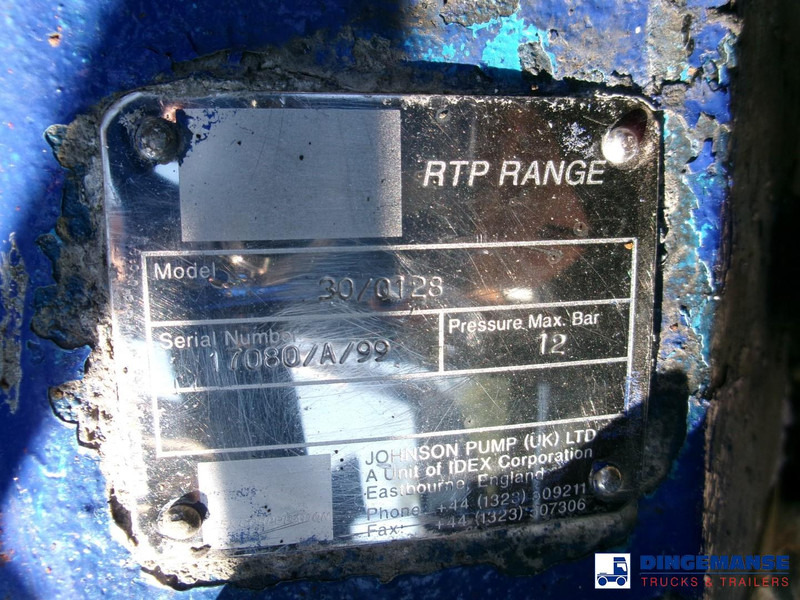 Tanktrailer Clayton Chemical tank inox 33 m3 / 1 comp + pump: bild 17