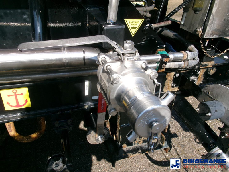 Tanktrailer Clayton Chemical tank inox 33 m3 / 1 comp + pump: bild 10