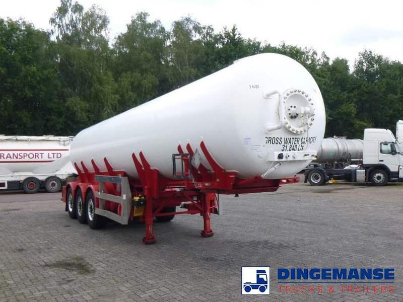 Clayton Gas tank steel 31.8 m3 (low pressure 10 bar) - Tanktrailer: bild 2 Clayton Gas tank steel 31.8 m3 (low pressure 10 bar) - Tanktrailer: bild 2