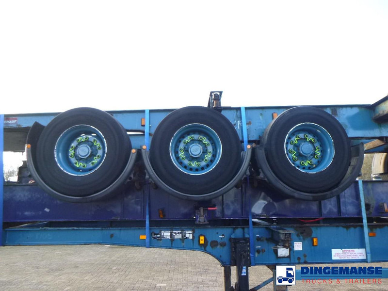 Crane Fruehauf Stack - 3 x container trailer 20-20-30-40 ft - Containerbil/ Växelflak semitrailer: bild 5 Crane Fruehauf Stack - 3 x container trailer 20-20-30-40 ft - Containerbil/ Växelflak semitrailer: bild 5