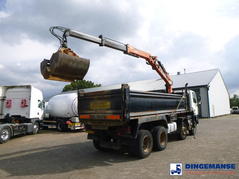 DAF CF 85.360 8X4 RHD tipper + Terex 118.2 VGL-A15 - Kranbil: bild 4 DAF CF 85.360 8X4 RHD tipper + Terex 118.2 VGL-A15 - Kranbil: bild 4