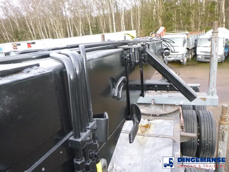 Timmerbil, Kranbil DAF XF 105.510 6x4 + Loglift F281S83 crane / timber truck + dolly: bild 6