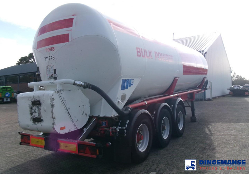 Feldbinder Powder tank alu 41 m3 (tipping) - Tanktrailer: bild 4 Feldbinder Powder tank alu 41 m3 (tipping) - Tanktrailer: bild 4