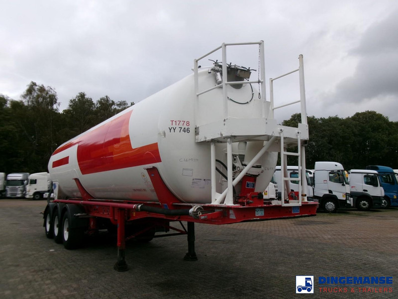 Feldbinder Powder tank alu 41 m3 (tipping) - Tanktrailer: bild 2 Feldbinder Powder tank alu 41 m3 (tipping) - Tanktrailer: bild 2
