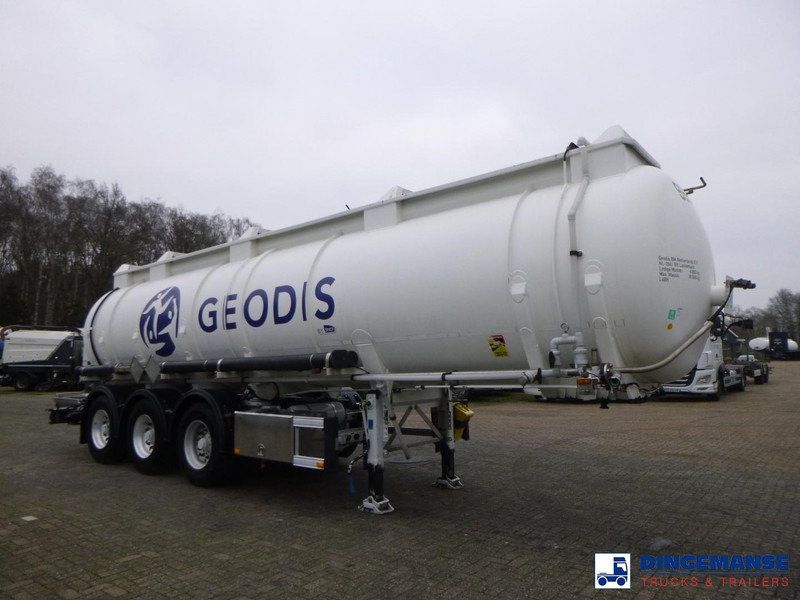 Gofa Chemical ACID tank inox L4BH 27 m3 / 1 comp + pump - Tanktrailer: bild 2 Gofa Chemical ACID tank inox L4BH 27 m3 / 1 comp + pump - Tanktrailer: bild 2