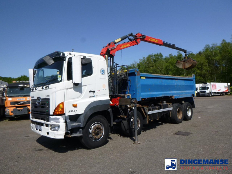 Hino FY1EUKA RHD + Palfinger E120L + grapple - Kranbil: bild 5 Hino FY1EUKA RHD + Palfinger E120L + grapple - Kranbil: bild 5