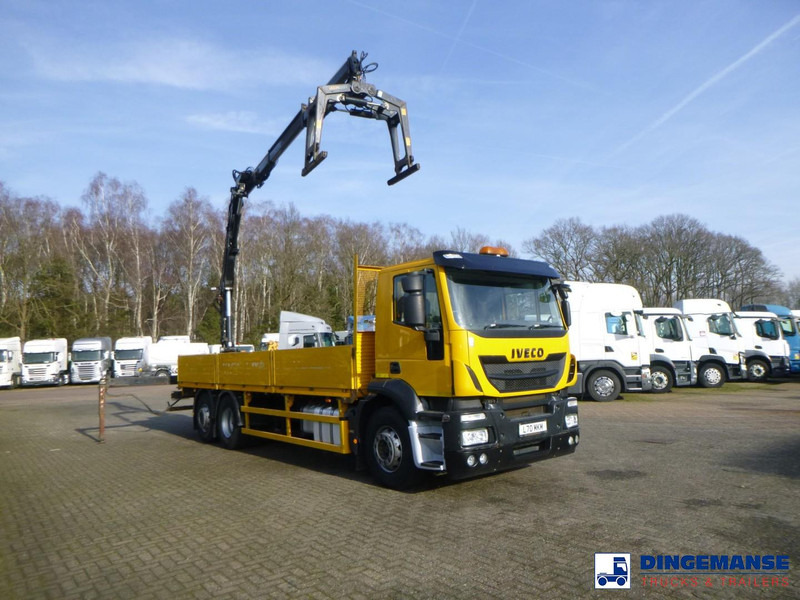 Iveco Stralis 310 6x2 Euro 6 RHD + Atlas 105.2 crane - Kranbil: bild 2 Iveco Stralis 310 6x2 Euro 6 RHD + Atlas 105.2 crane - Kranbil: bild 2