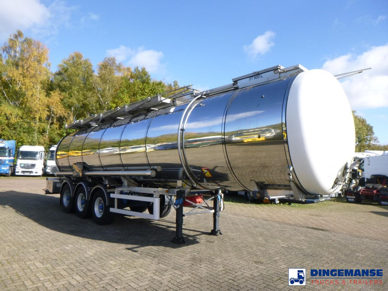 LAG Chemical tank inox 37.5 m3 / 1 comp - Tanktrailer: bild 2 LAG Chemical tank inox 37.5 m3 / 1 comp - Tanktrailer: bild 2