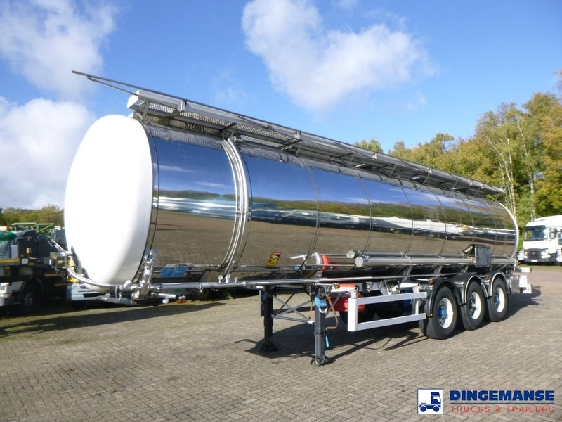 LAG Chemical tank inox 37.5 m3 / 1 comp - Tanktrailer: bild 1 LAG Chemical tank inox 37.5 m3 / 1 comp - Tanktrailer: bild 1