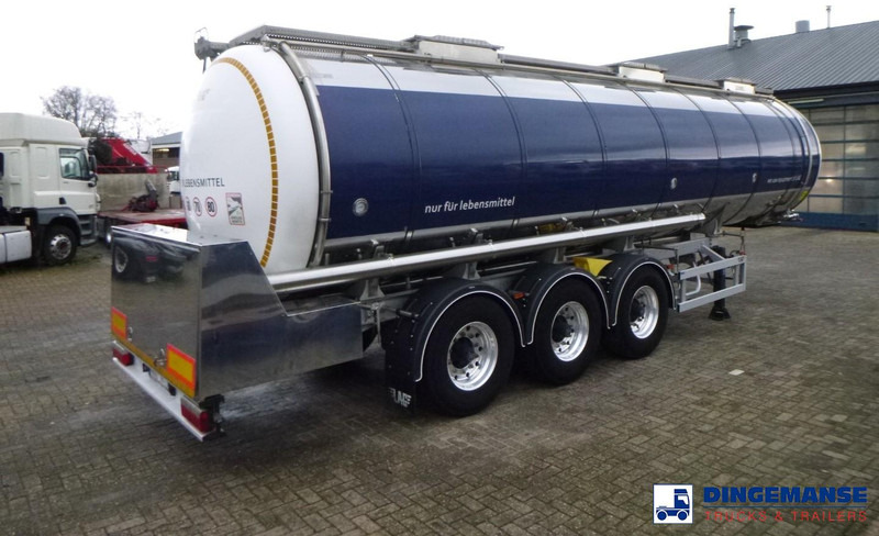 LAG Food tank inox 32 m3 / 3 comp + pump - Tanktrailer: bild 4 LAG Food tank inox 32 m3 / 3 comp + pump - Tanktrailer: bild 4