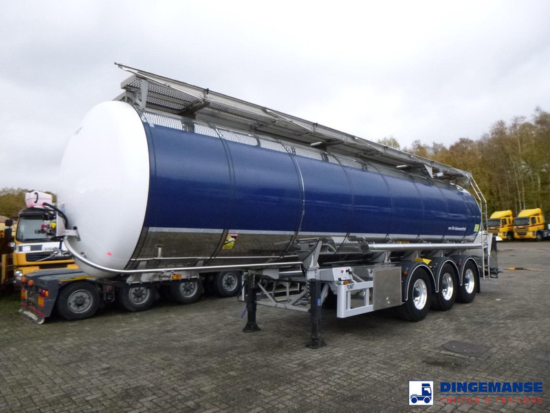 LAG Food tank inox 32 m3 / 3 comp + pump - Tanktrailer: bild 1 LAG Food tank inox 32 m3 / 3 comp + pump - Tanktrailer: bild 1