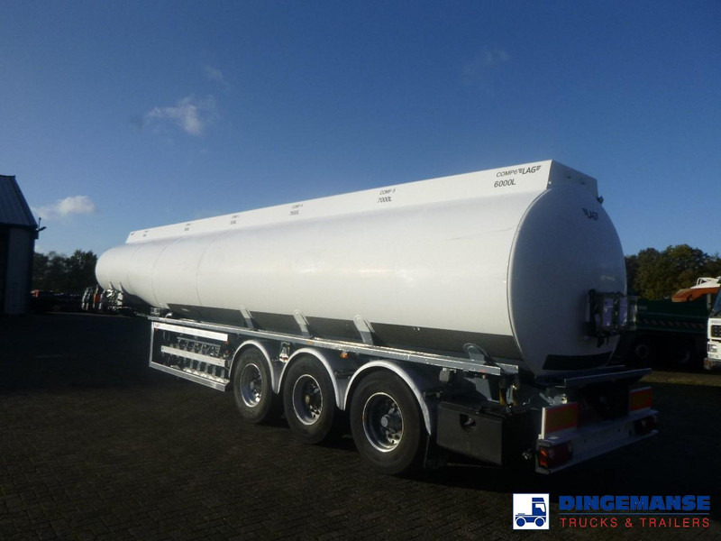 LAG Fuel tank alu 44.4 m3 / 6 comp + pump - Tanktrailer: bild 3 LAG Fuel tank alu 44.4 m3 / 6 comp + pump - Tanktrailer: bild 3