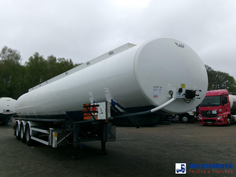 LAG Fuel tank alu 44.4 m3 / 6 comp + pump - Tanktrailer: bild 2 LAG Fuel tank alu 44.4 m3 / 6 comp + pump - Tanktrailer: bild 2