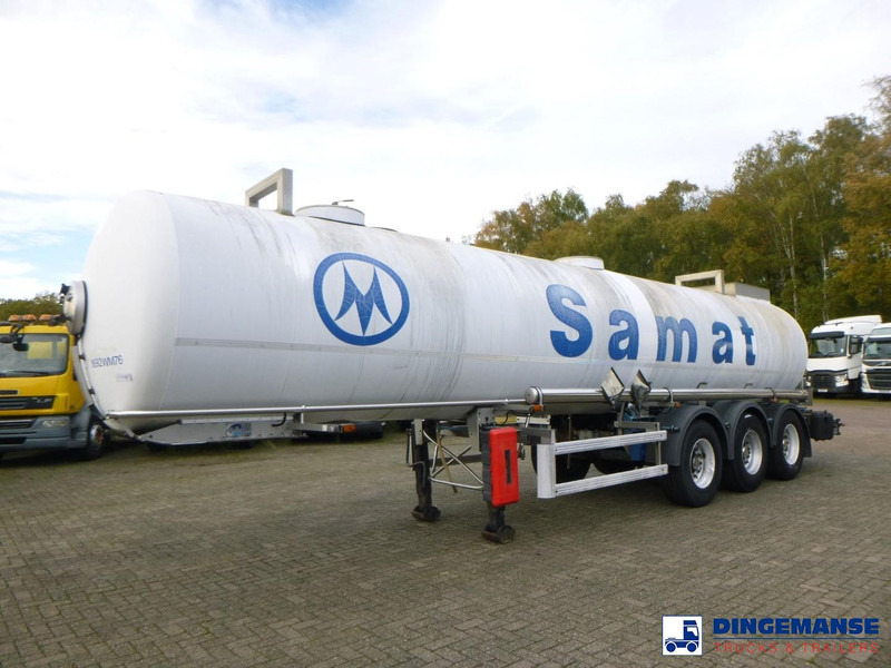 MAISONNEUVE Chemical ACID tank inox L4BH 22.4 m3 / 1 comp (caustic soda) - Tanktrailer: bild 1 MAISONNEUVE Chemical ACID tank inox L4BH 22.4 m3 / 1 comp (caustic soda) - Tanktrailer: bild 1