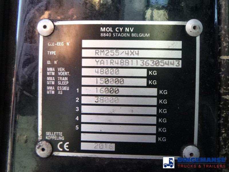 Leasa MOL RM 255 4X4 terminal drawbar tractor 150 ton MOL RM 255 4X4 terminal drawbar tractor 150 ton: bild 14 Leasa MOL RM 255 4X4 terminal drawbar tractor 150 ton MOL RM 255 4X4 terminal drawbar tractor 150 ton: bild 14