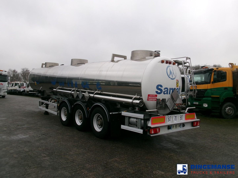 Magyar Chemical tank inox 22.5 m3 / 1 comp - Tanktrailer: bild 3 Magyar Chemical tank inox 22.5 m3 / 1 comp - Tanktrailer: bild 3