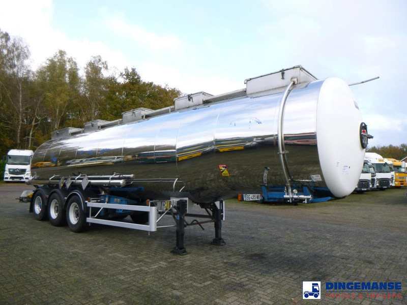Magyar Chemical tank inox L4BH 32.8 m3 / 1 comp - Tanktrailer: bild 2 Magyar Chemical tank inox L4BH 32.8 m3 / 1 comp - Tanktrailer: bild 2