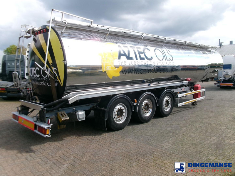 Magyar Heavy oil tank inox 37 m3 / 5 comp + pump - Tanktrailer: bild 4 Magyar Heavy oil tank inox 37 m3 / 5 comp + pump - Tanktrailer: bild 4