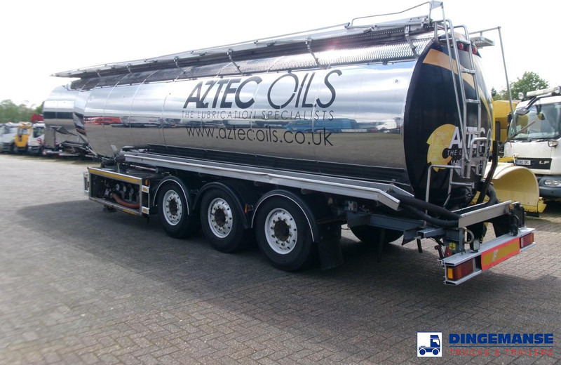 Magyar Heavy oil tank inox 37 m3 / 5 comp + pump - Tanktrailer: bild 3 Magyar Heavy oil tank inox 37 m3 / 5 comp + pump - Tanktrailer: bild 3