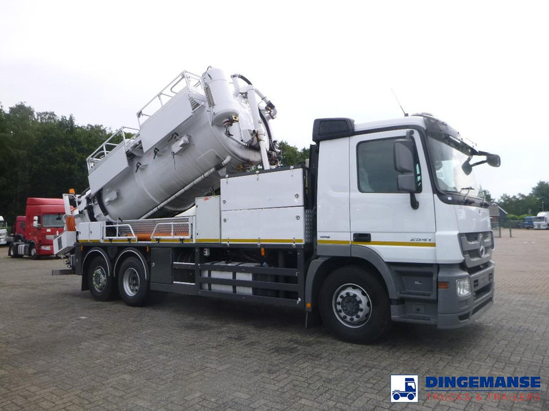 Mercedes-Benz Actros 2541 6x2 RHD E5 Huwer vacuum tank / hydrocureur 12 m3 - Sugbil: bild 2 Mercedes-Benz Actros 2541 6x2 RHD E5 Huwer vacuum tank / hydrocureur 12 m3 - Sugbil: bild 2