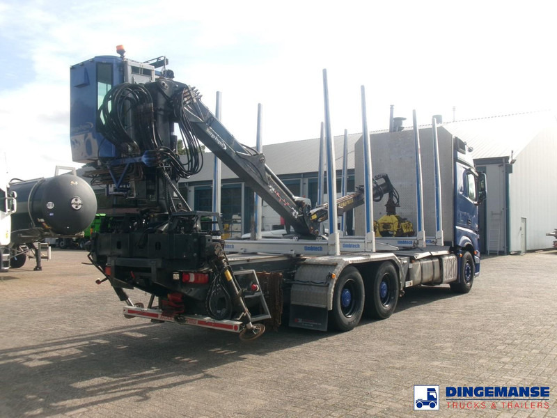 Mercedes-Benz Actros 2663 6x4 Euro 6 loglift F96 crane timber truck - Timmerbil, Kranbil: bild 4 Mercedes-Benz Actros 2663 6x4 Euro 6 loglift F96 crane timber truck - Timmerbil, Kranbil: bild 4