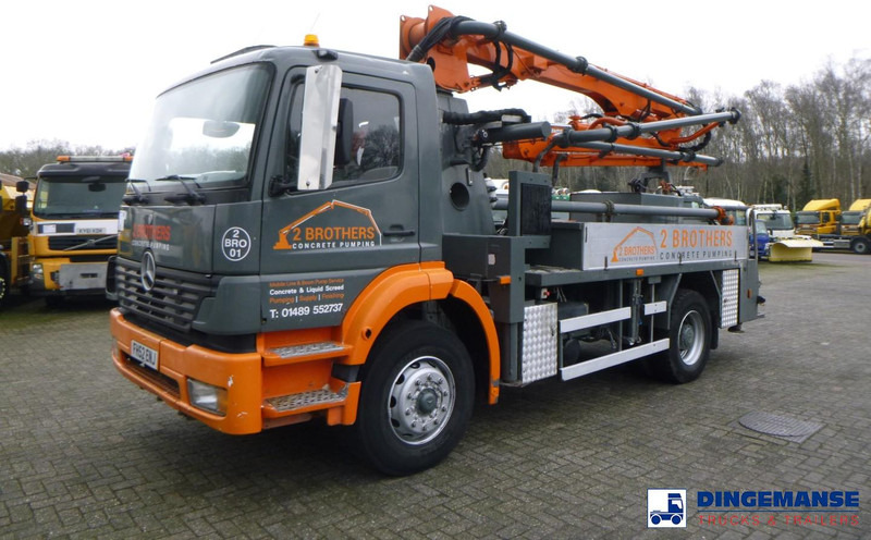 Mercedes-Benz Atego 1823 4x2 Putzmeister concrete pump 16 m - Stationär betongpump: bild 1 Mercedes-Benz Atego 1823 4x2 Putzmeister concrete pump 16 m - Stationär betongpump: bild 1