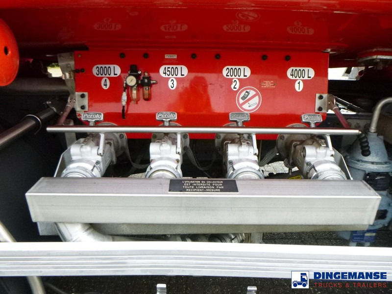 Tankbil Mercedes-Benz Axor 1824 4x2 fuel tank 14.2 m3 / 4 comp: bild 13