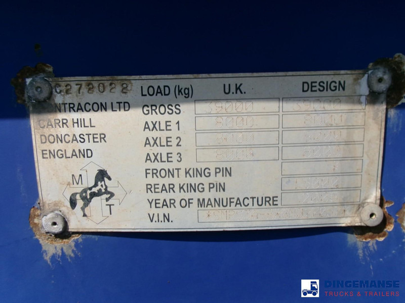 Containerbil/ Växelflak semitrailer Montracon Stack - 3 x container chassis 20-30-40-45 ft: bild 18 Containerbil/ Växelflak semitrailer Montracon Stack - 3 x container chassis 20-30-40-45 ft: bild 18