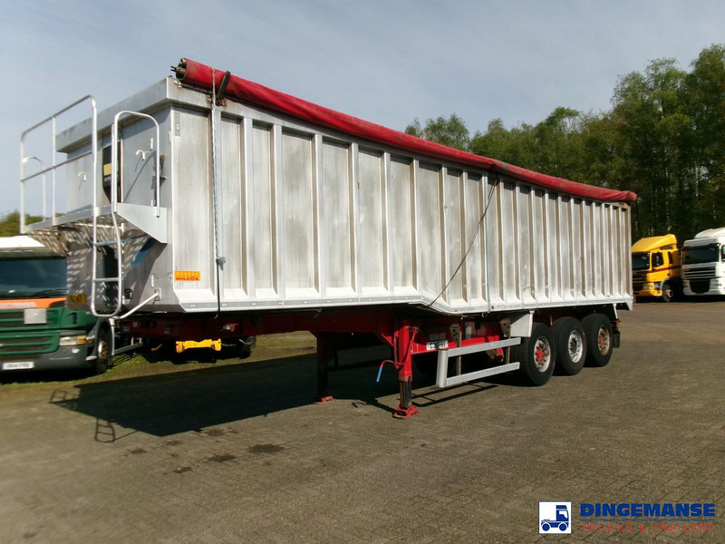 Montracon Tipper trailer alu 55 m3 + tarpaulin - Tippbil semitrailer: bild 1 Montracon Tipper trailer alu 55 m3 + tarpaulin - Tippbil semitrailer: bild 1